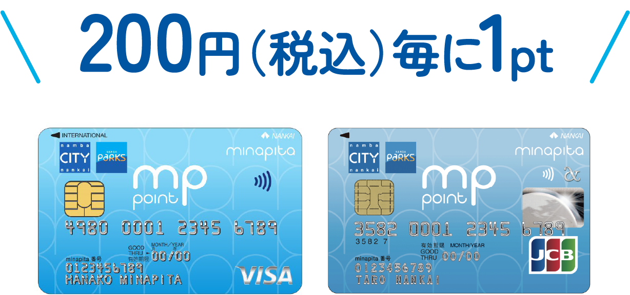 200円(税込)毎に1pt